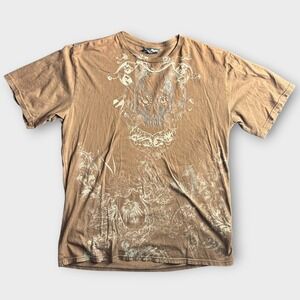 Brad Butter Y2K Skull Tee Mens Large